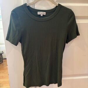 MICHAEL STARS RICO CREWNECK TEE RIBBED SMALL LIKE NEW